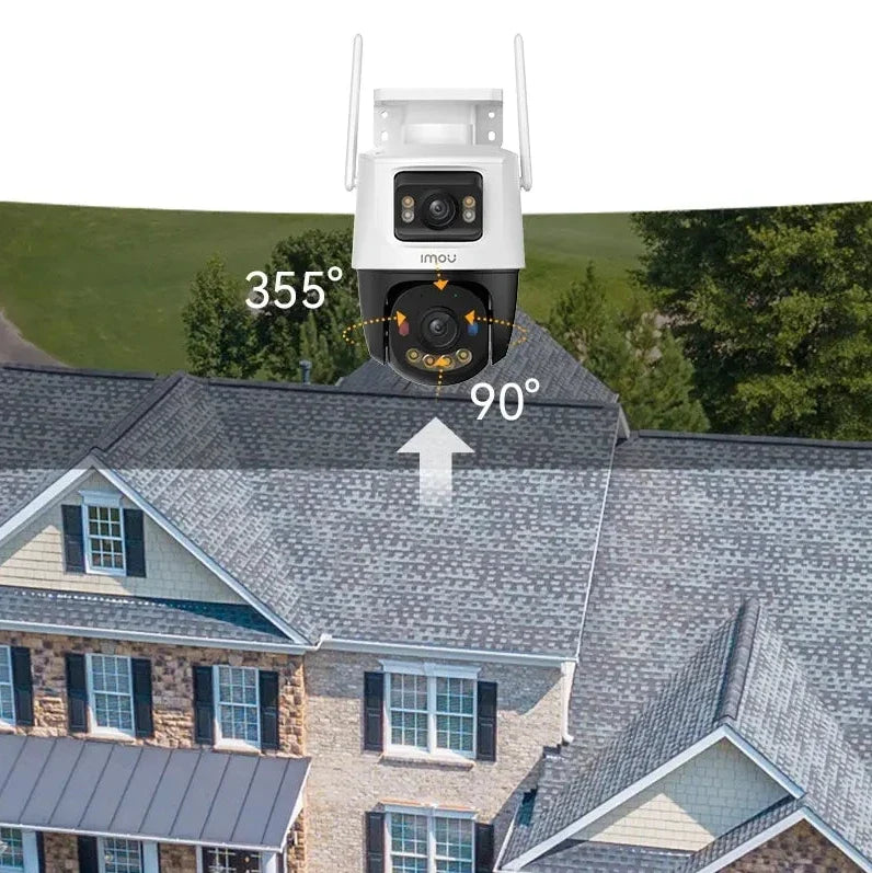 IMOU Cruiser Dual 2 – Human and Vehicle AI Detection