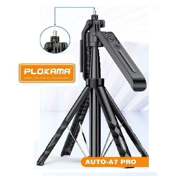 Plokama A7 Pro Tripod Selfie Stick Features