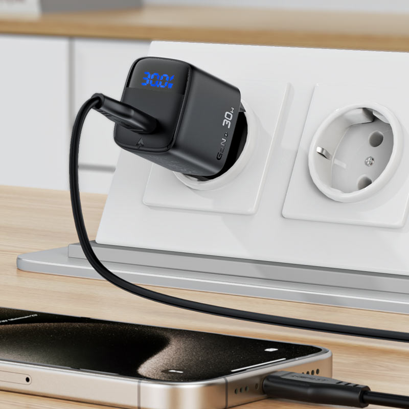 ACEFAST A115 GaN charger compact size comparison
