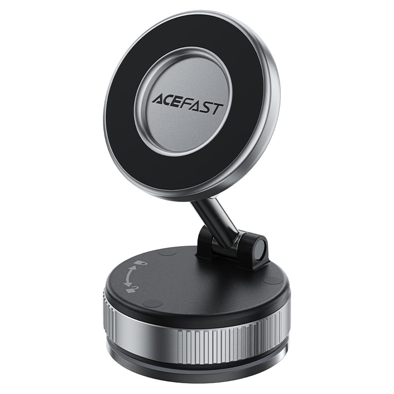 ACEFAST E28 magnetic phone holder mounted on car dashboard.
