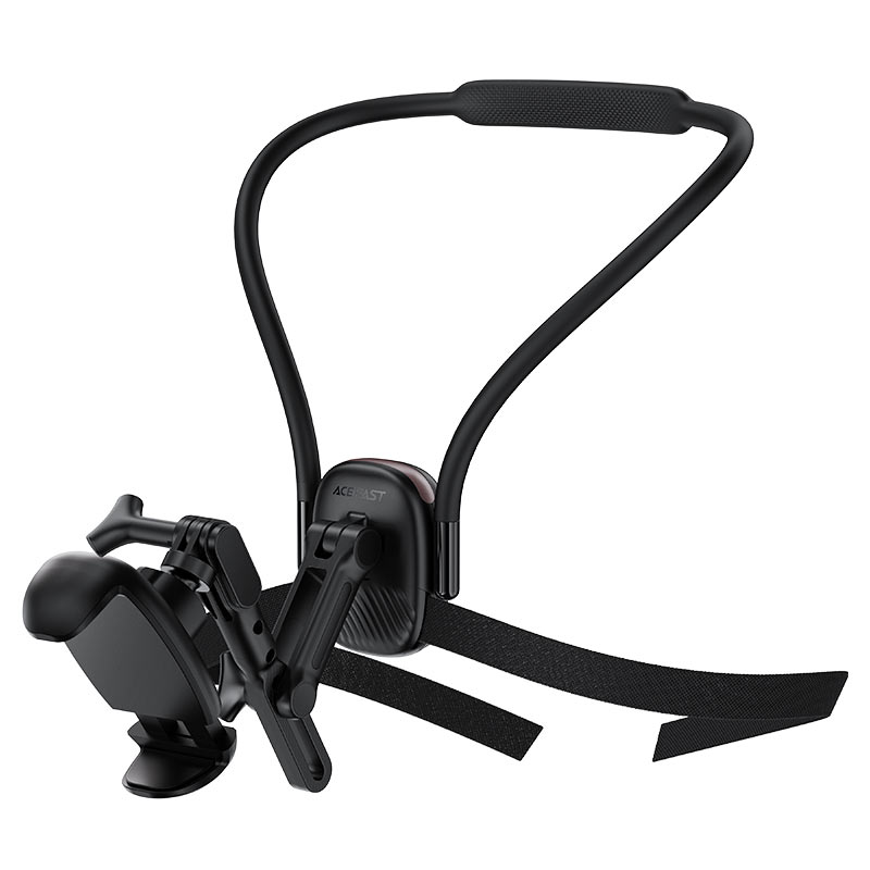 ACEFAST E33 neck holder worn around neck lifestyle