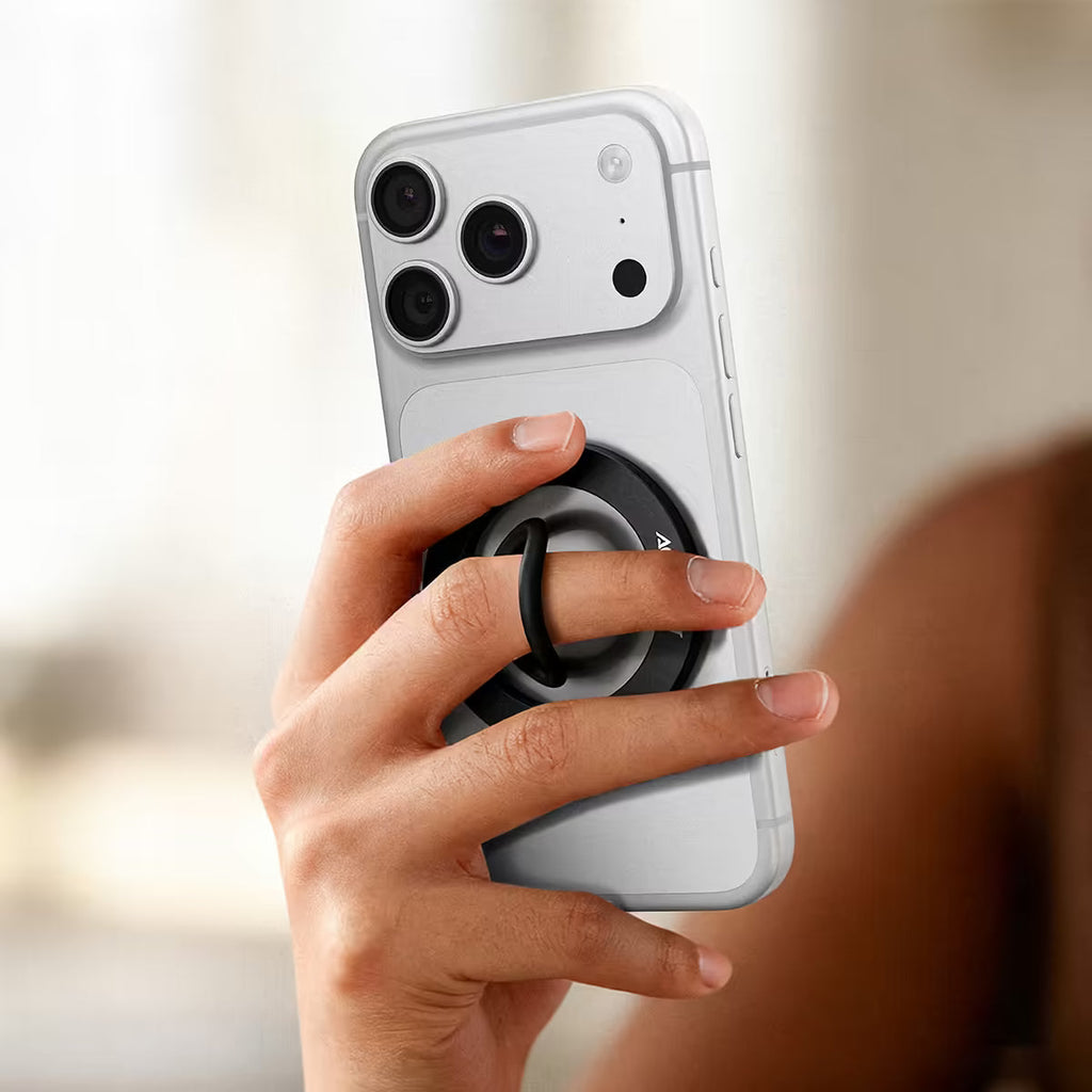 Slim magnetic phone grip ring stand by ACEFAST

