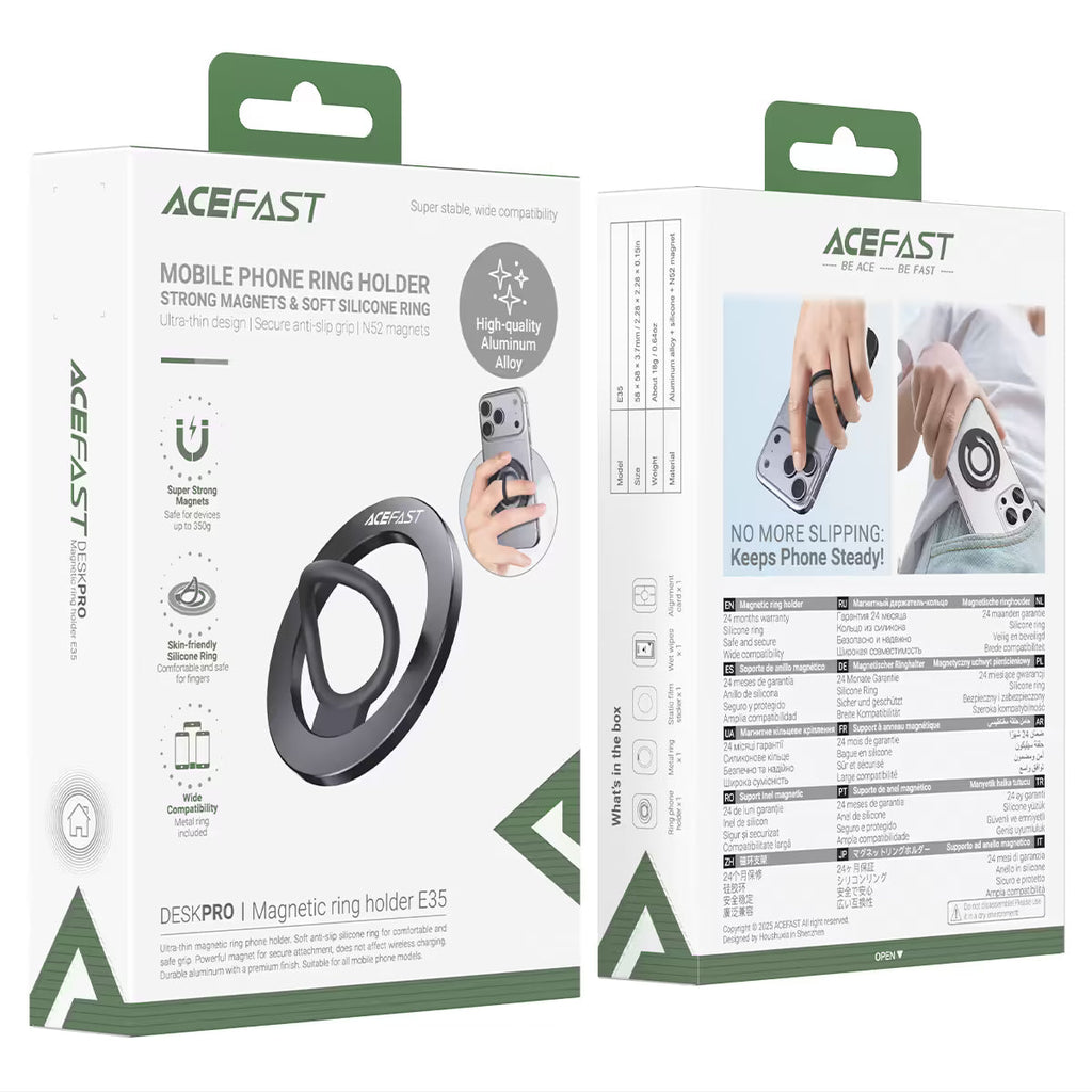 ACEFAST magnetic ring holder for phone cases
