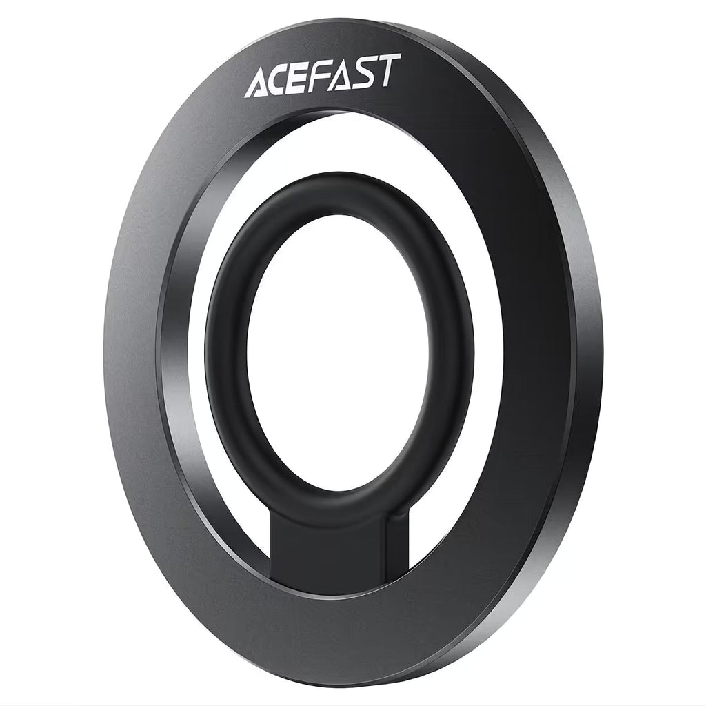 Adjustable magnetic phone stand ring accessory
