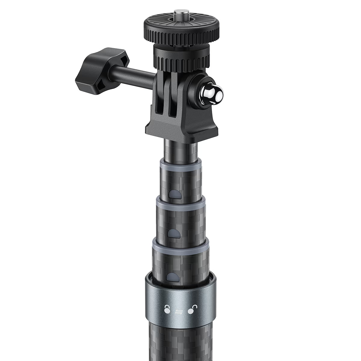 ACEFAST E38 selfie stick rod length lock detail