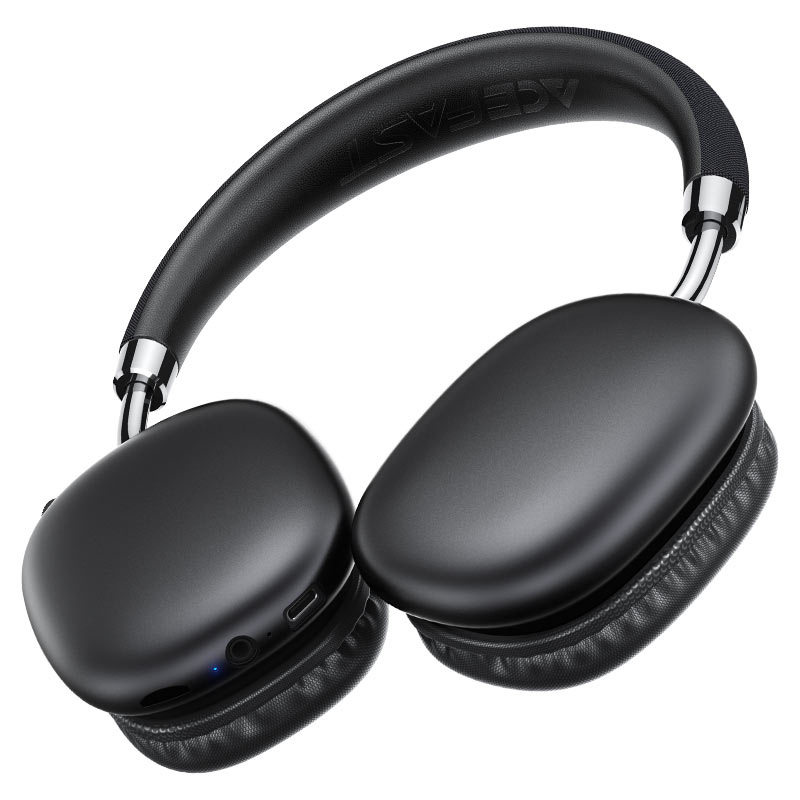 Acefast H13 headset showing control knob and premium build
