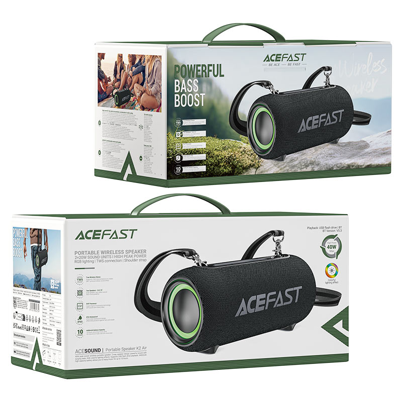 ACEFAST K2 Air speaker packaging box