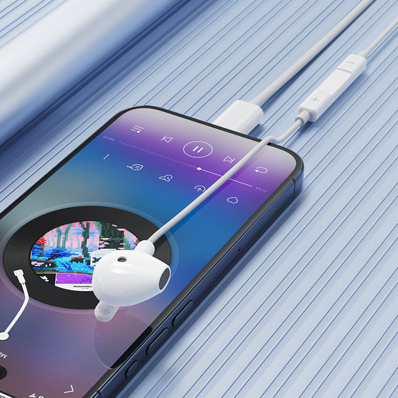 Wired USB-C earphones ACEFAST L9 stereo sound design
