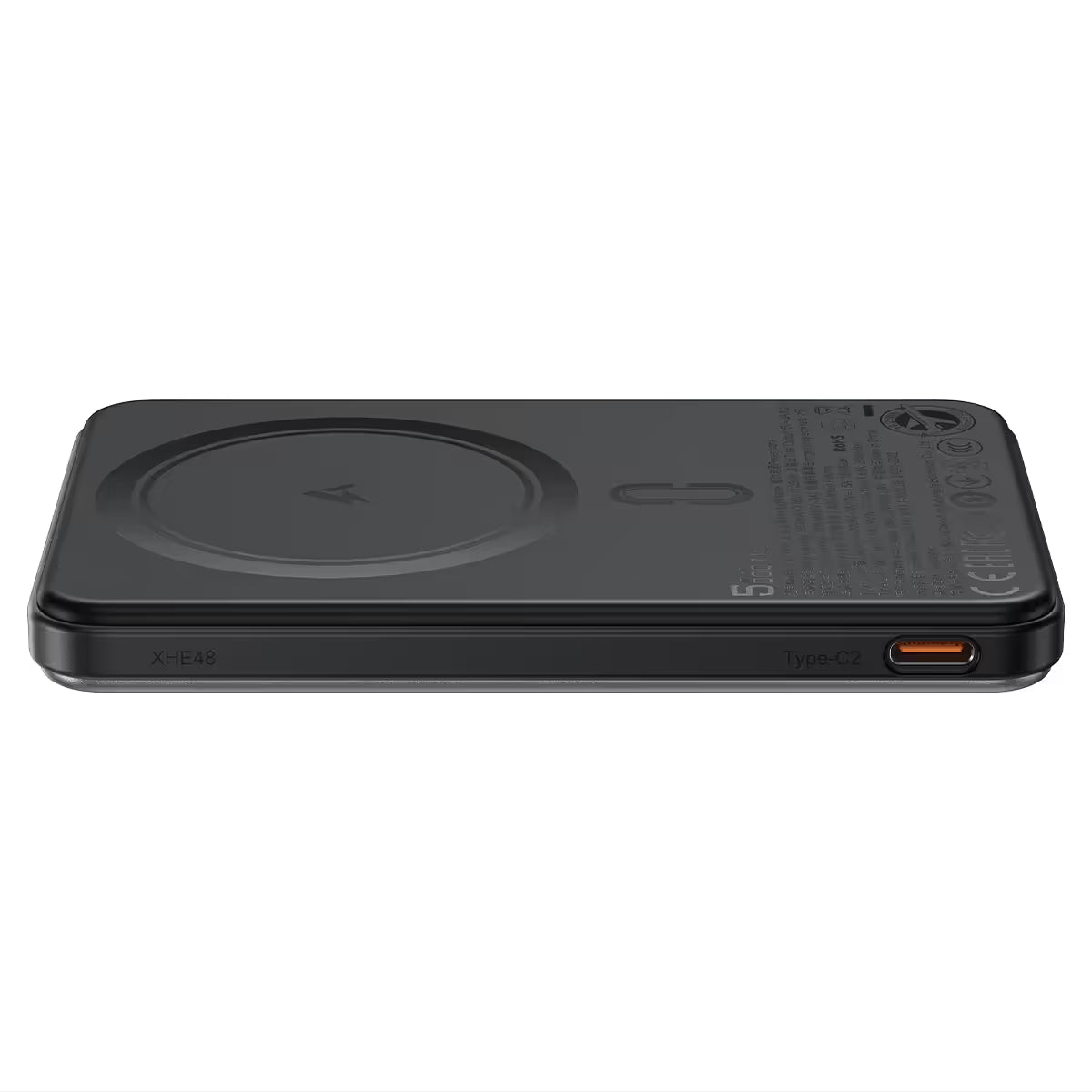 Magnetic portable charger with fast wireless charging support
