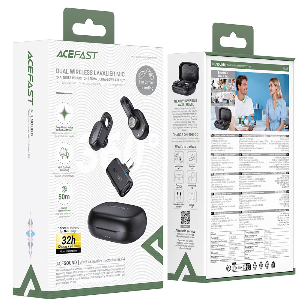 ACEFAST R4 packaging and contents