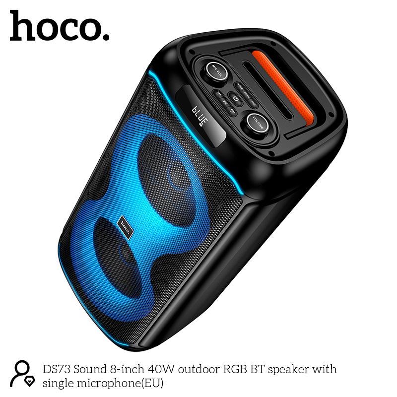 HOCO DS73 party speaker RGB lighting