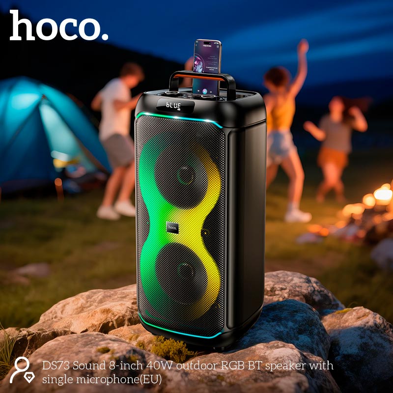 HOCO DS73 with wireless microphone and remote