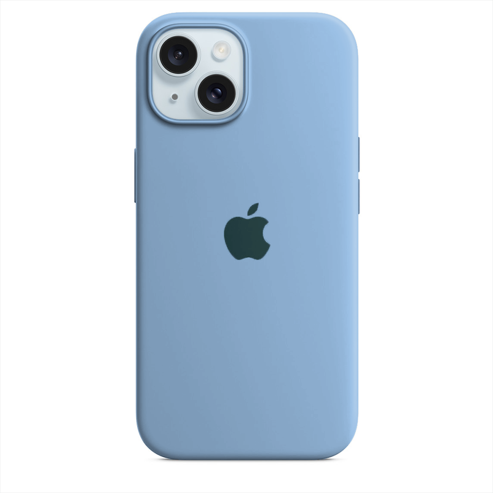 iPhone 11 Pro Max silicone case on phone profile view