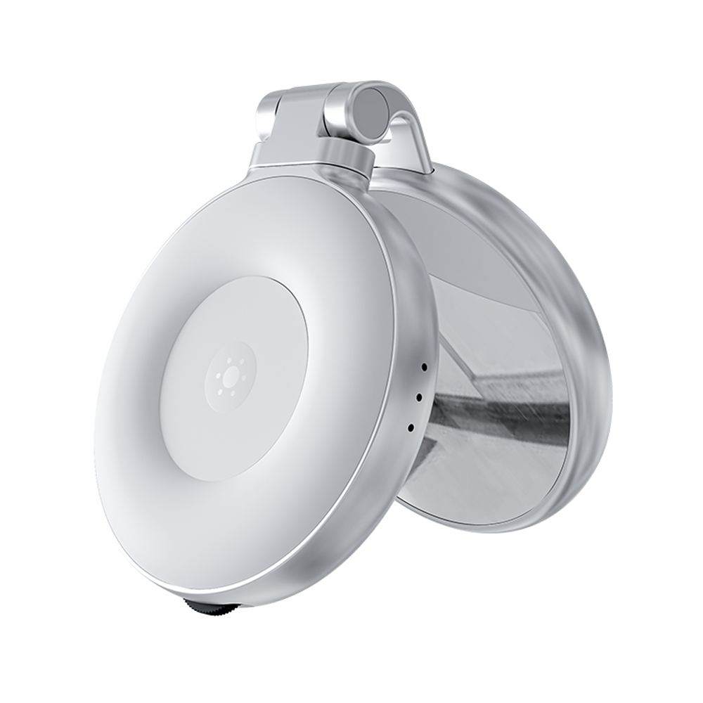 TELESIN C03 Magnetic Selfie Light – Mirror on Reverse Side