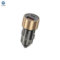 LITO IN-C04 transparent metal car charger front view