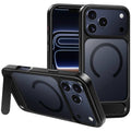 HOCO AS12 MagSafe Case with Kickstand iPhone 17 Pro – Black Front View