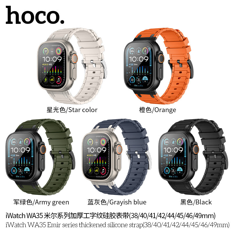 Hoco WA35 Emir Series Silicone Band for Apple Watch
