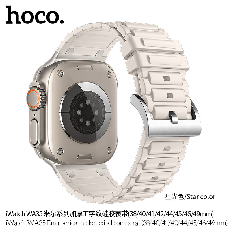 HOCO WA35 Emir band soft silicone texture close-up