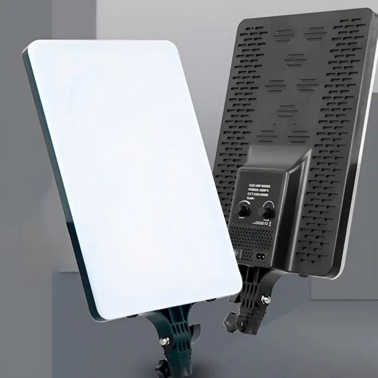PL-60 60cm LED ring light front view on tripod