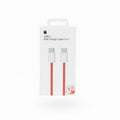 USB-C 60W orange cable 1m front view