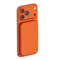 Green Lion Ultra Slim Mag 4000mAh MagSafe power bank in orange