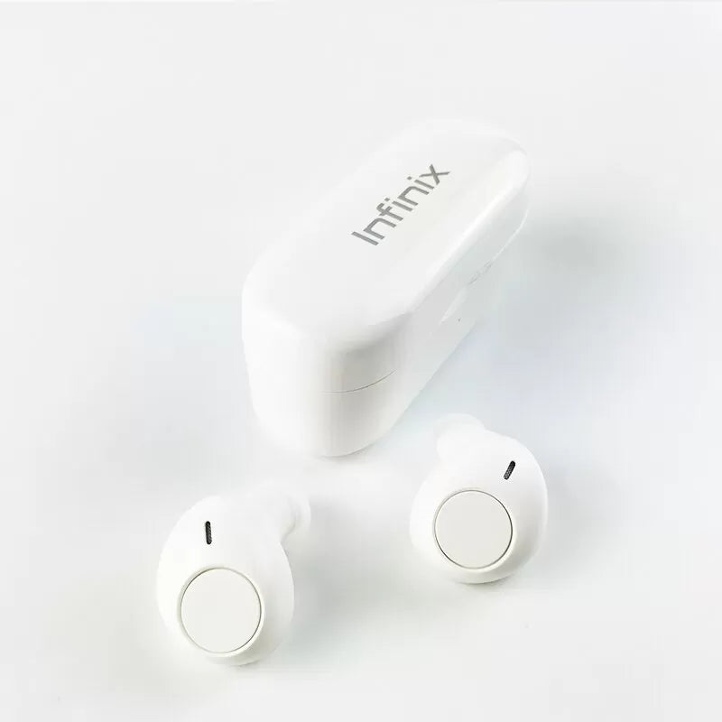 Infinix iRocker XE15 TWS earbuds charging case USB-C