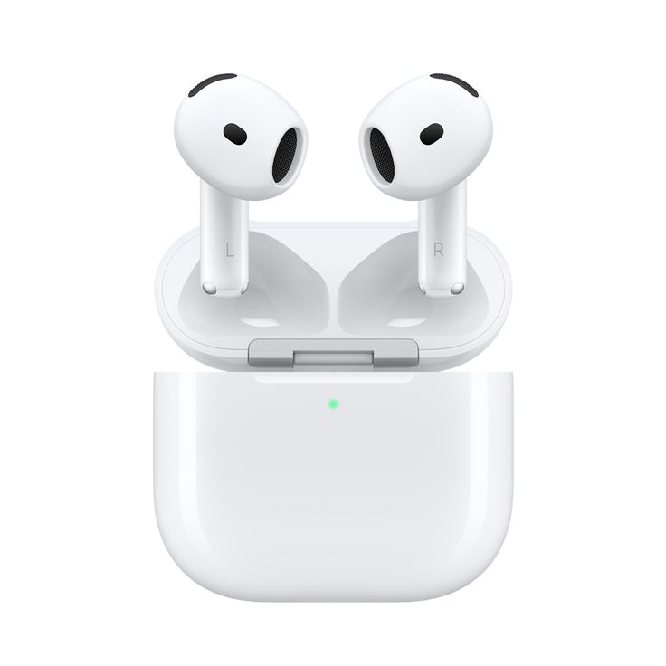 AirPods 4 style AAA noise reduction white in charging case
