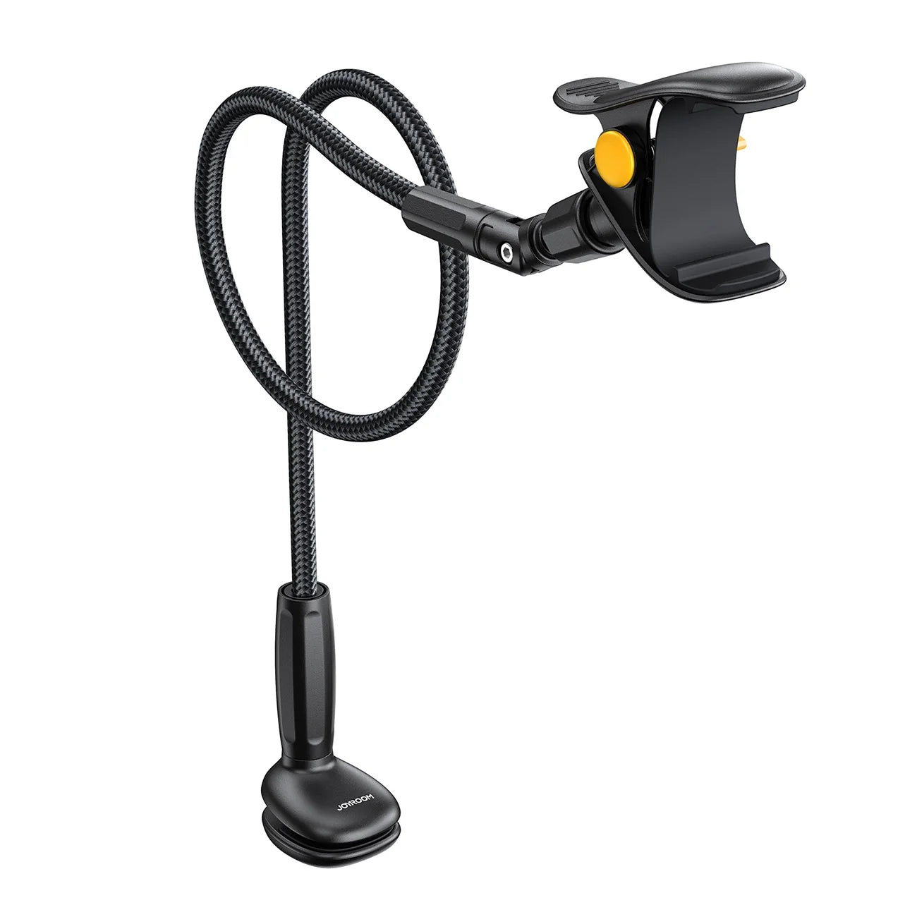 Joyroom gooseneck holder sturdy clamp base close-up