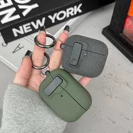 AirPods 4 case charcoal grey soft-touch exterior