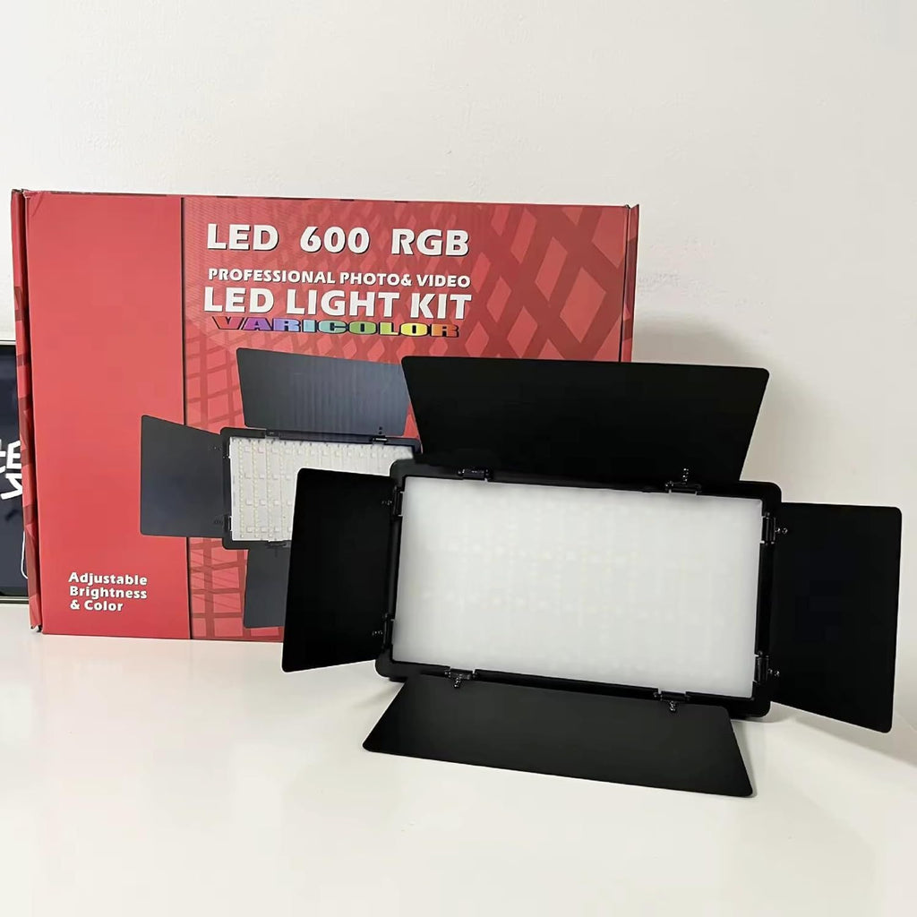 LED U800 Complete Studio Bundle – Light Kit + Dual Battery Pack