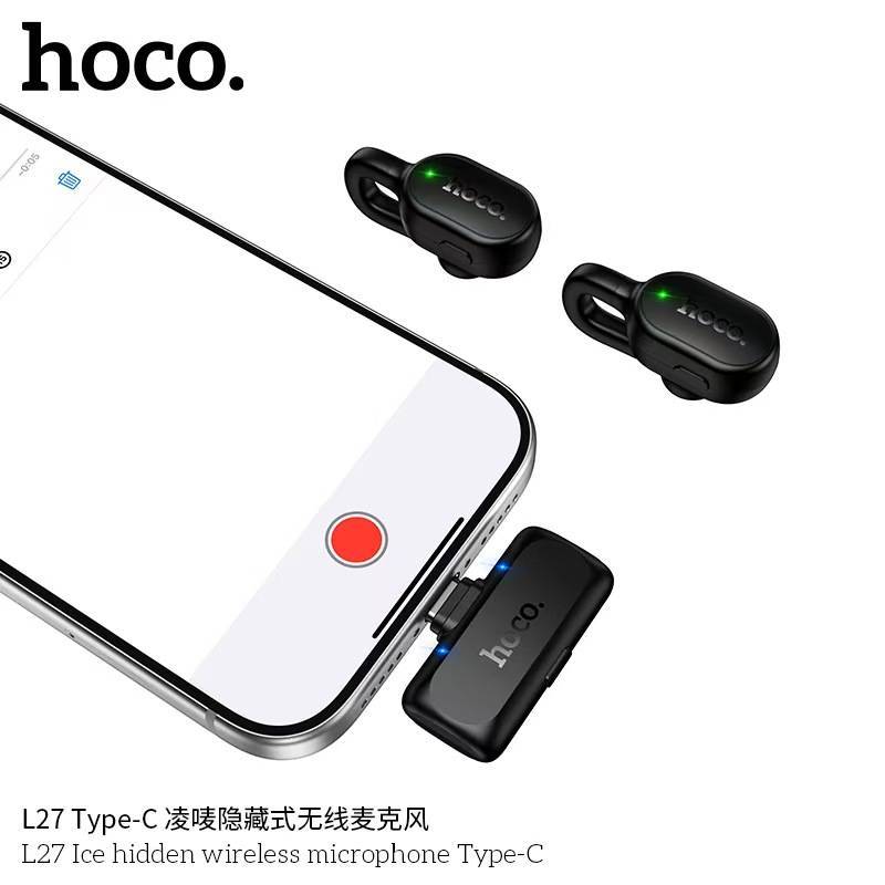 Hoco L27 microphone for interviews and podcasts