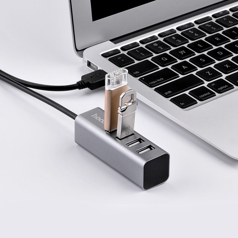 Multi-port USB splitter for keyboard mouse and flash drive
