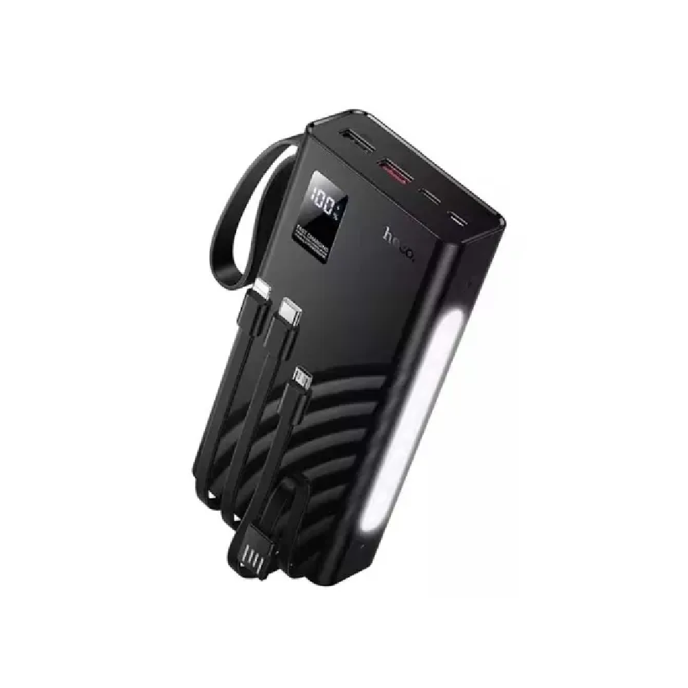 Hoco J155 20,000mAh power bank front view design
