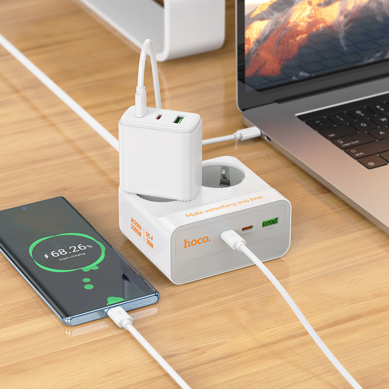 HOCO AC27 EU and GER socket charging station
