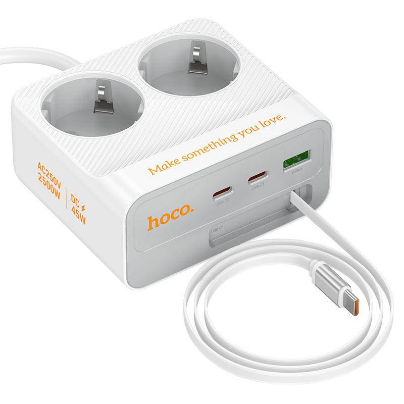 HOCO AC28 Descanso Power Strip - Cable