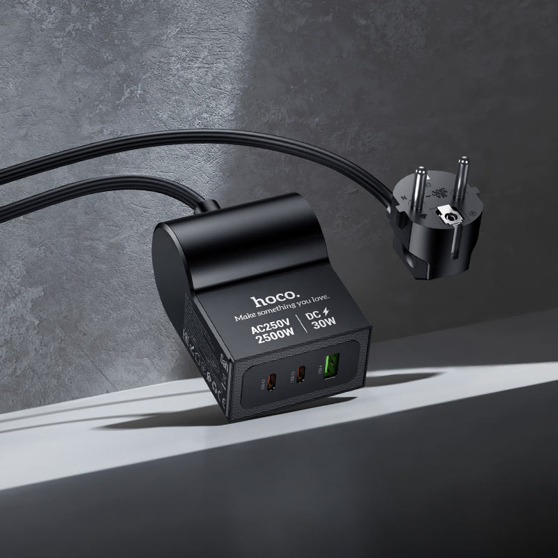 HOCO AC33 fast charging station with EU plug