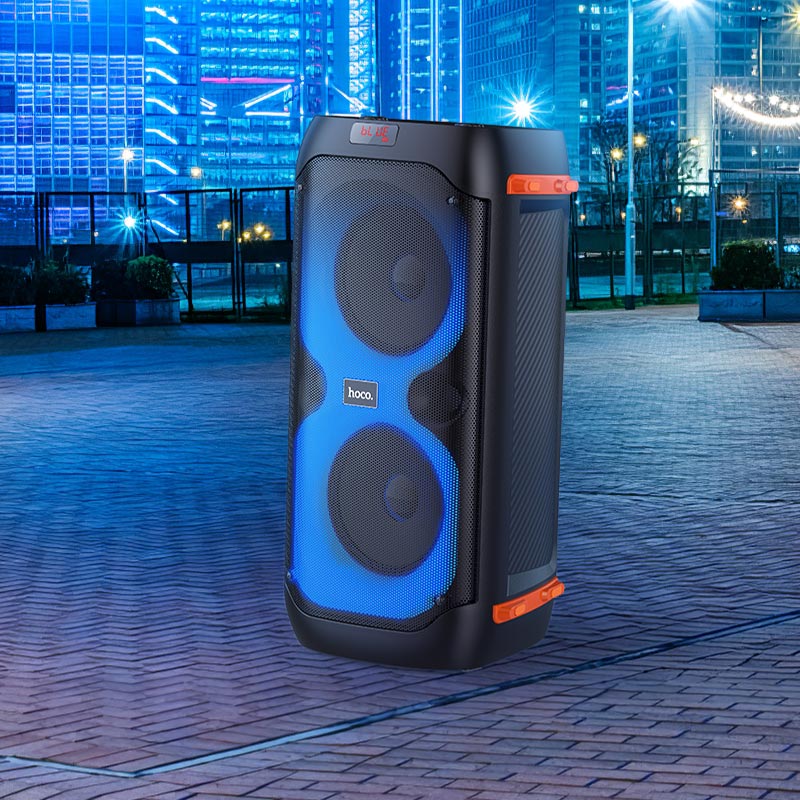 Wireless Portable Loudspeaker with Wireless Microphones HOCO BS53