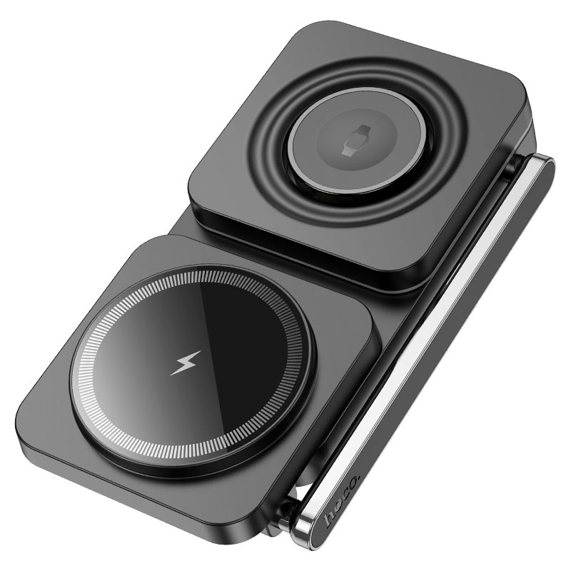 Wireless charger folding 3-in-1 HOCO CQ10