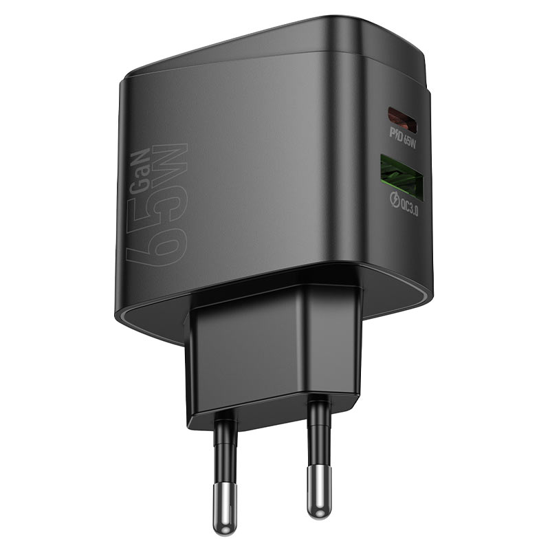 Wall charger PD65W EU cable set HOCO CS63A