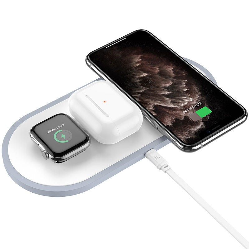 HOCO CW24 Handsome 3-in-1 Wireless Charging Dock