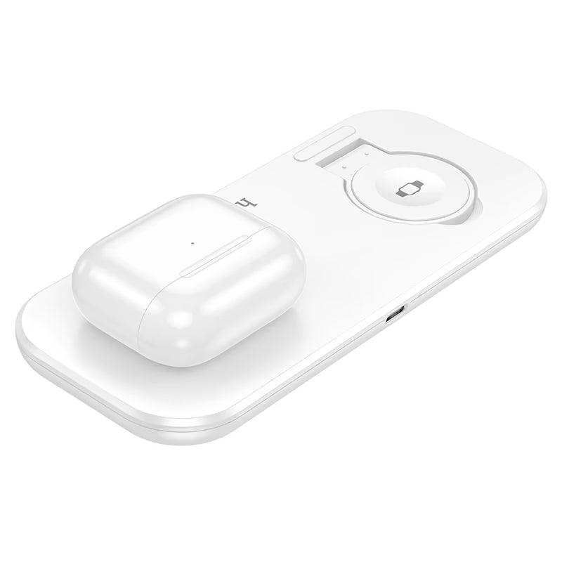 HOCO CW65 3-in-1 Ultra-Thin Wireless Fast Charger