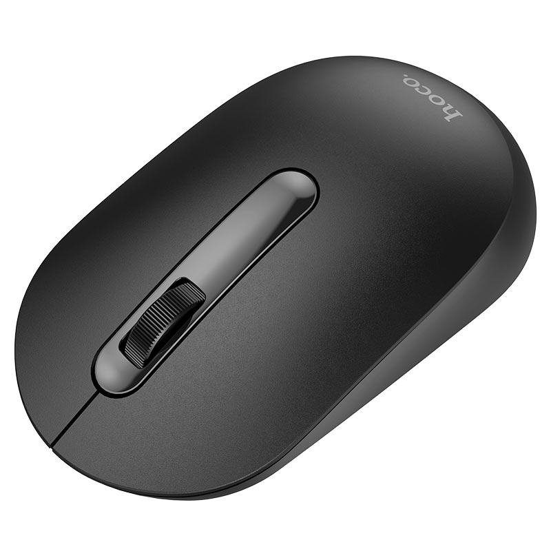 HOCO GM14 Platinum wireless mouse front view