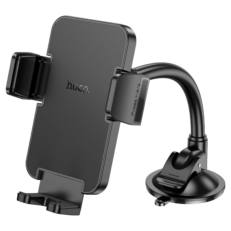 HOCO H38 Cheetah car phone holder suction cup front view