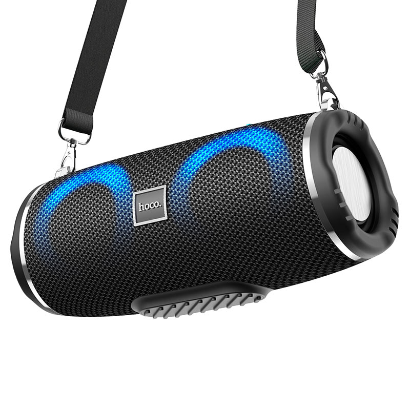 HOCO HC12 black portable Bluetooth speaker