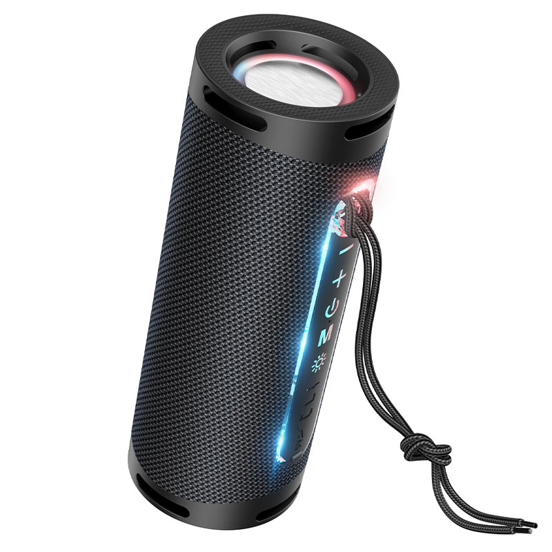 Hoco HC9 Dazzling Pulse sports portable wireless speaker - Black