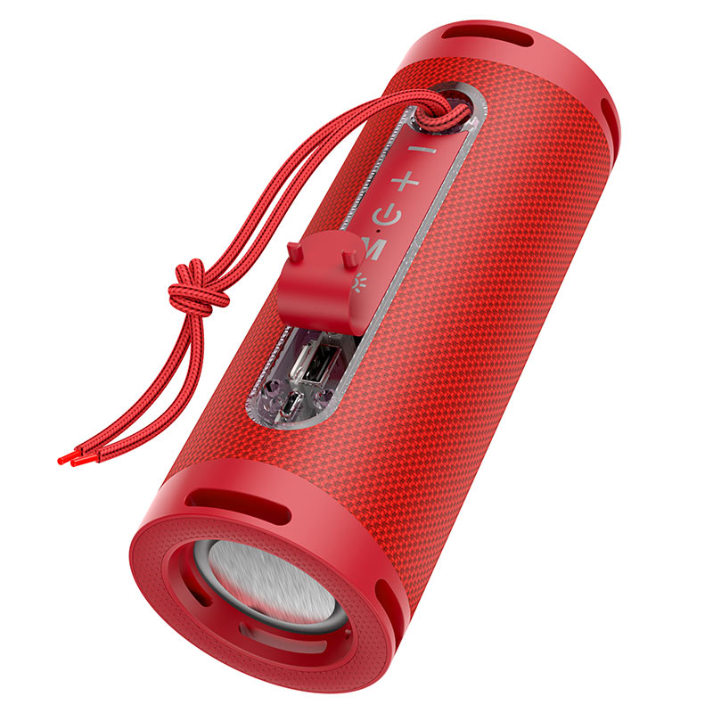 Hoco HC9 Dazzling Pulse speaker buttons and ports