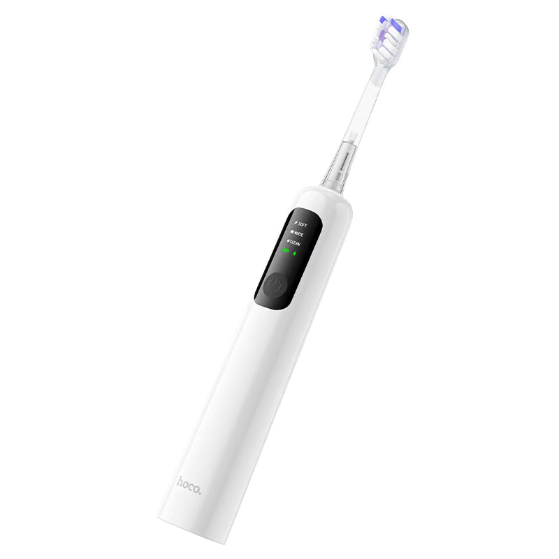 USB-C charging port on HOCO HP64 electric toothbrush
