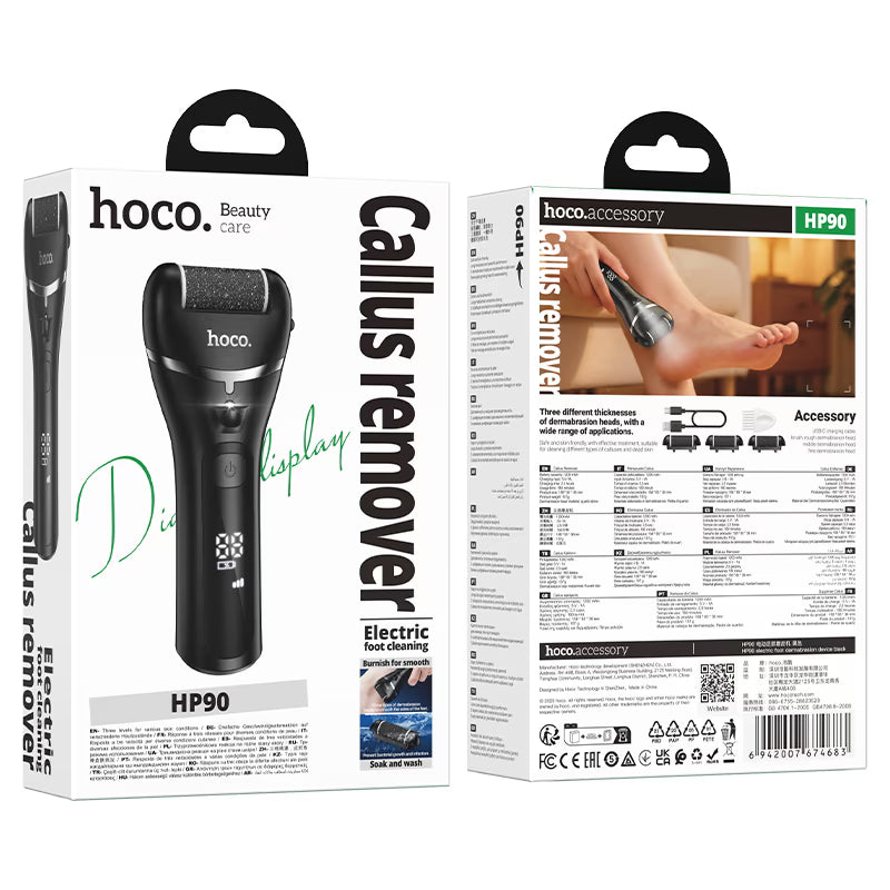 HOCO HP90 electric foot file callus remover rechargeable device
