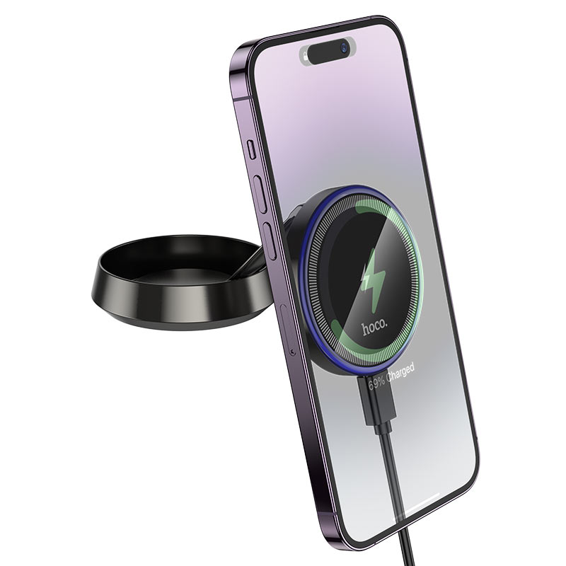 Dashboard Wireless Car Charger HOCO HW33