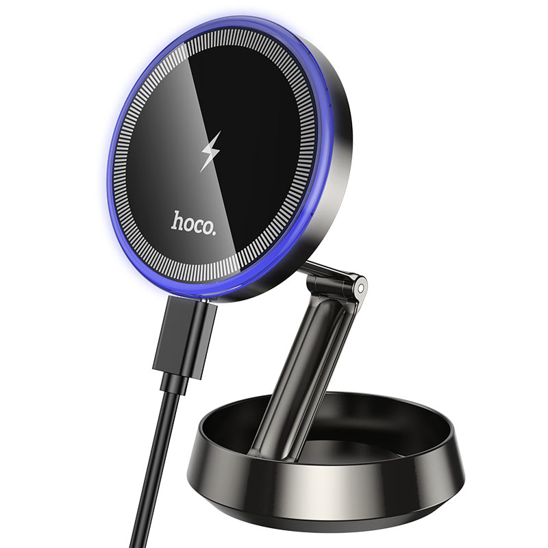 HOCO HW33 magnetic wireless car charger for dashboard

